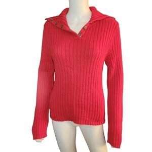 Nautica Sweater XL Red
